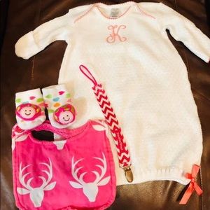 Newborn-3 months baby girl bundle